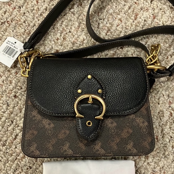 Coach Beat Shoulder Bag 18 With Horse And Carriage Print 4603 - Picture 9 of 17